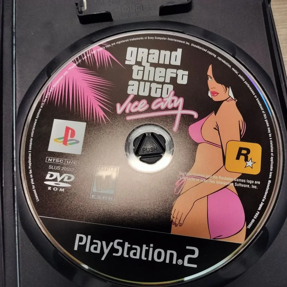 Grand Theft Auto III and Vice City Sony Play Station 2 PS2 Map Included